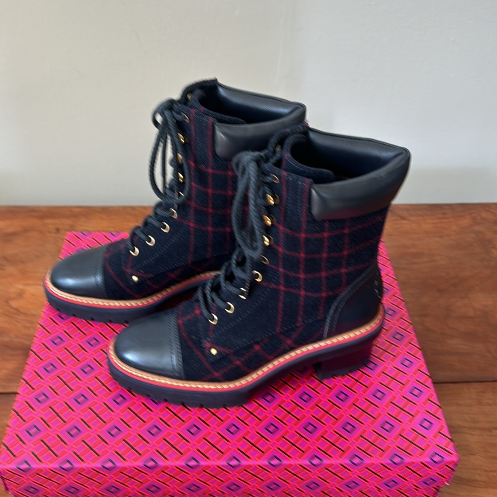 Tory Burch Lug Sole Bootie - Picture 2 of 8